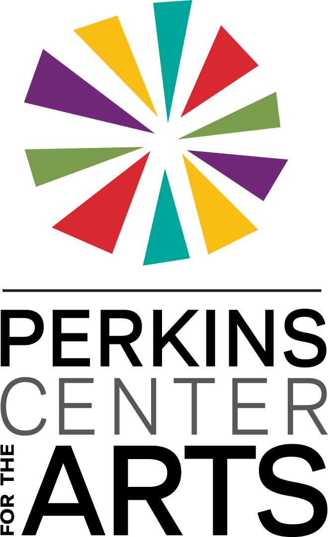 Perkins Center for the Arts logo. 